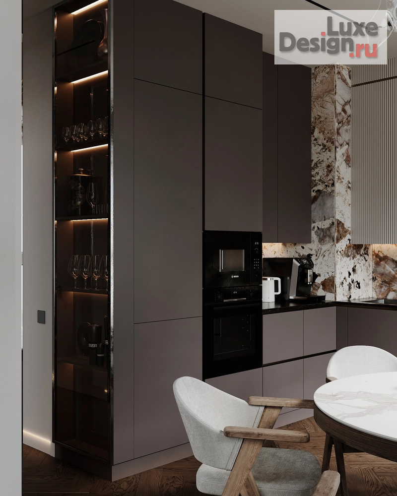 Дизайн интерьера трехкомнатной квартиры "К48" (фото 16)