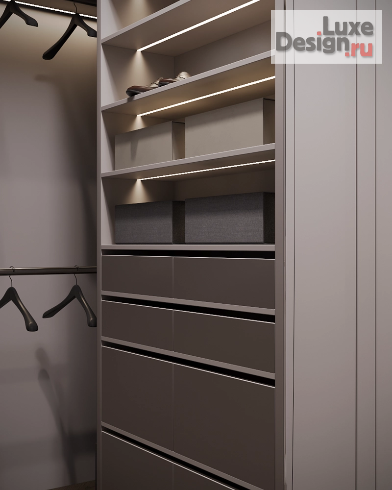 Дизайн интерьера трехкомнатной квартиры "К48" (фото 19)