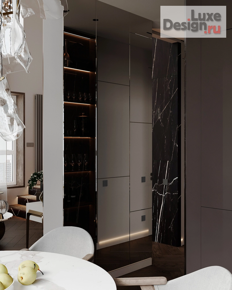 Дизайн интерьера трехкомнатной квартиры "К48" (фото 52)