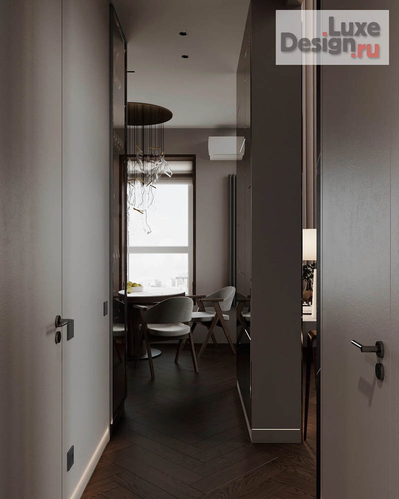 Дизайн интерьера трехкомнатной квартиры "К48" (фото 22)