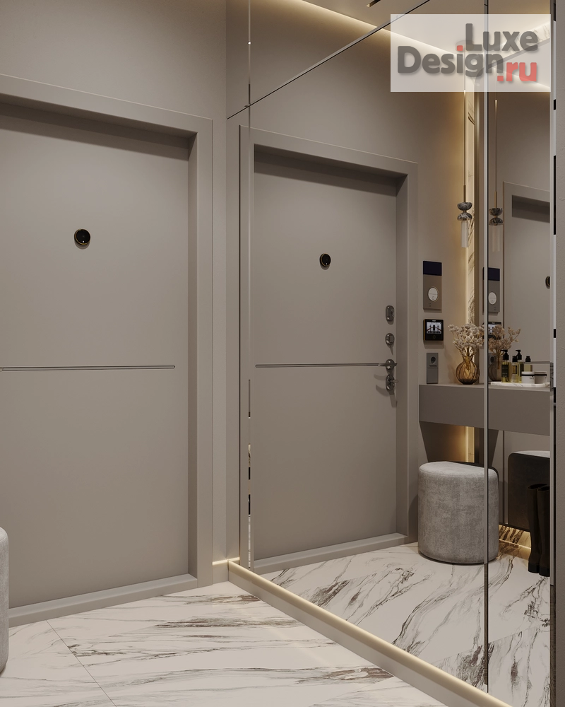 Дизайн интерьера трехкомнатной квартиры "К48" (фото 26)