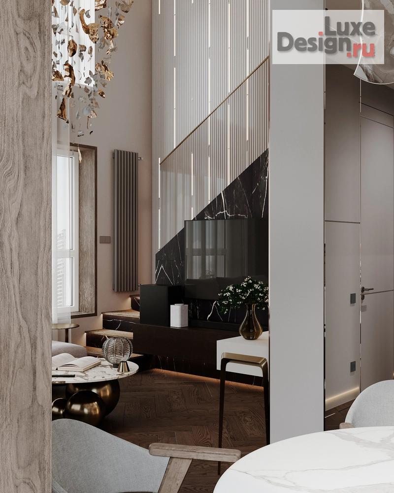 Дизайн интерьера трехкомнатной квартиры "К48" (фото 8)