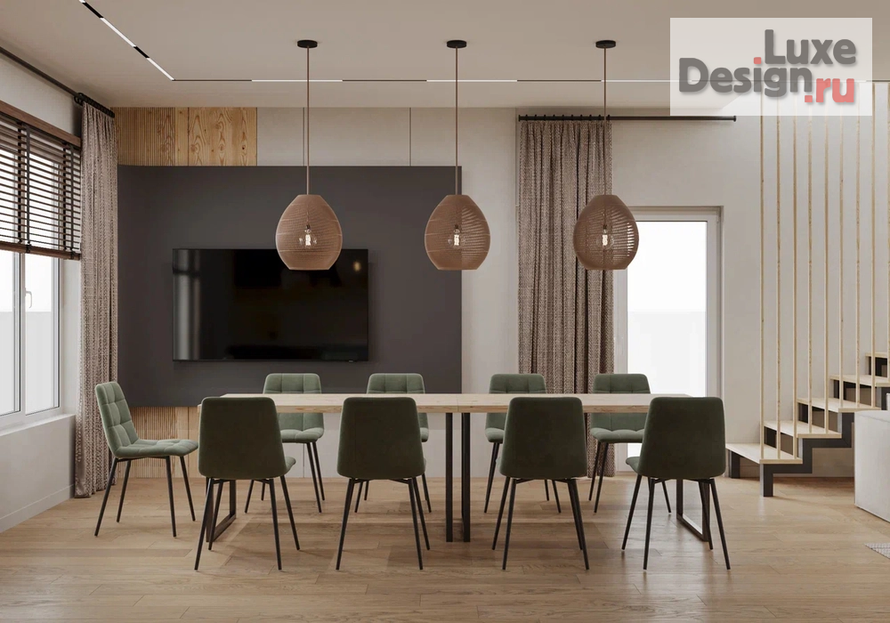 Дизайн интерьера загородного дома "Дом в Шерегеше " (фото 1)