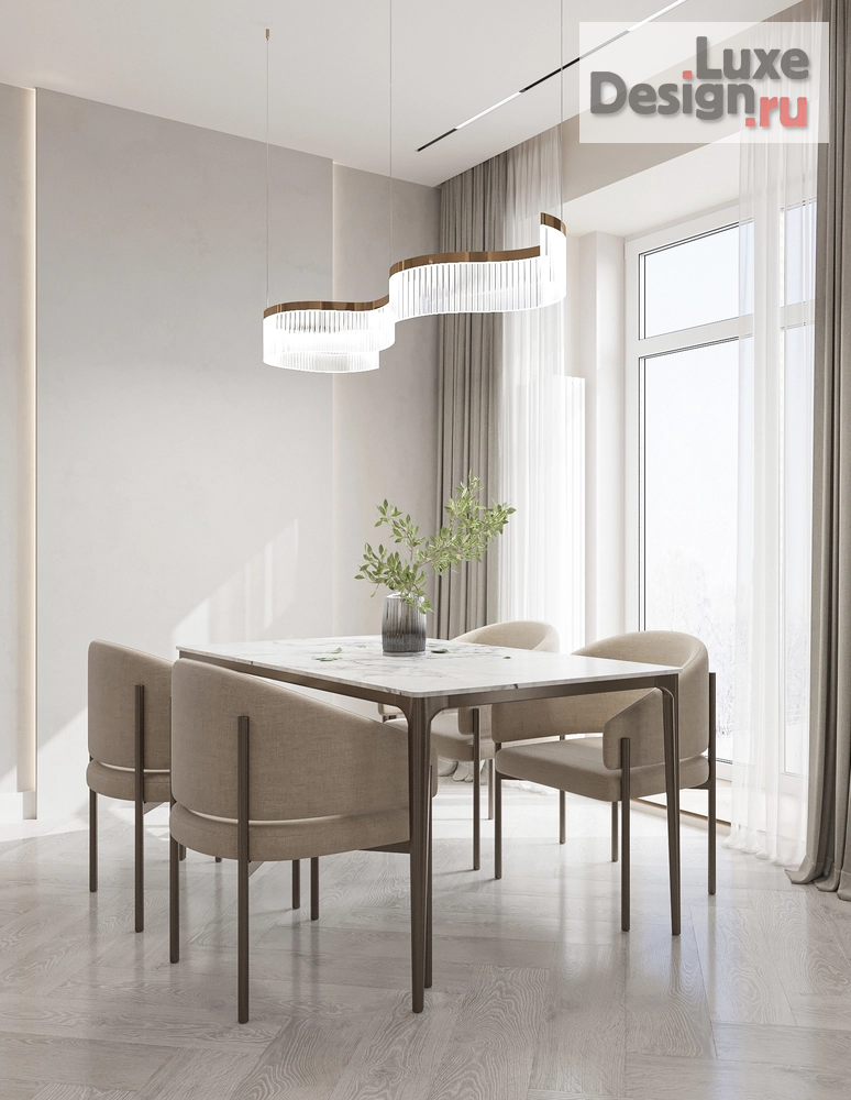 Дизайн интерьера квартиры "Левитана" (фото 2)