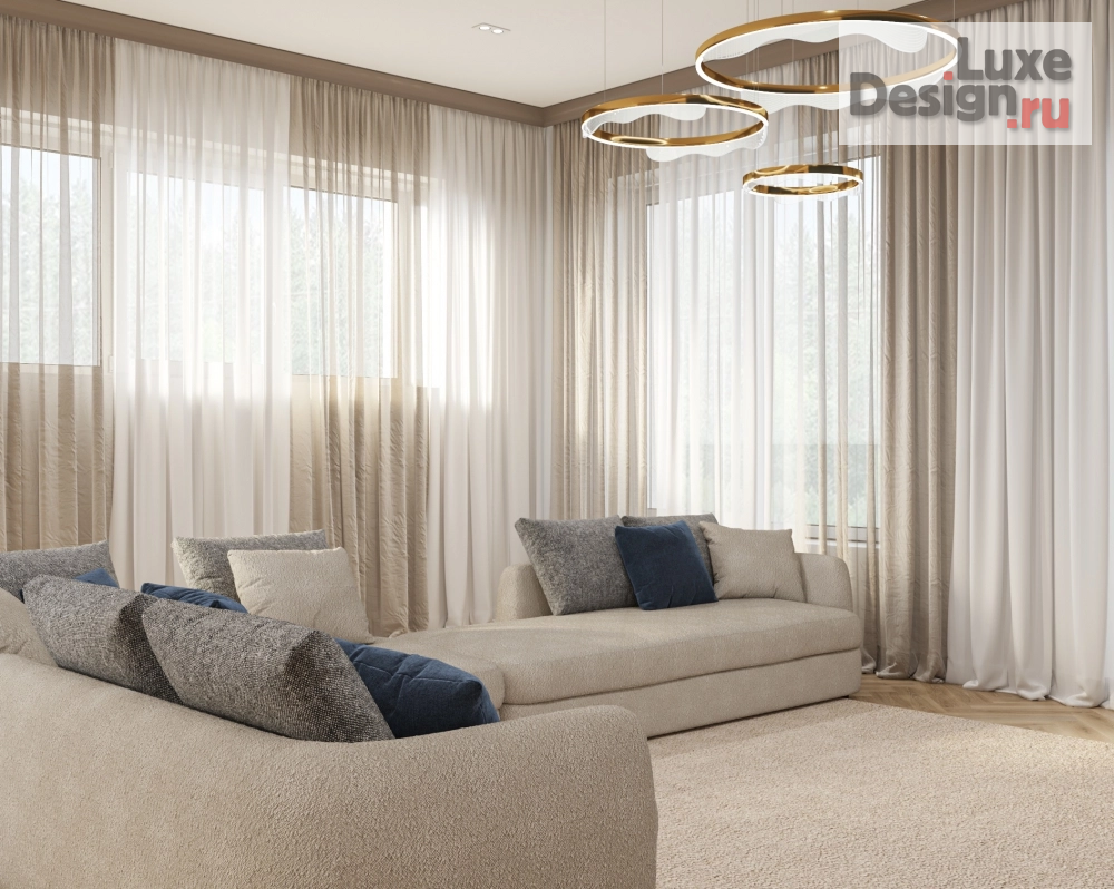 Дизайн интерьера комнаты "Родионово" (фото 1)