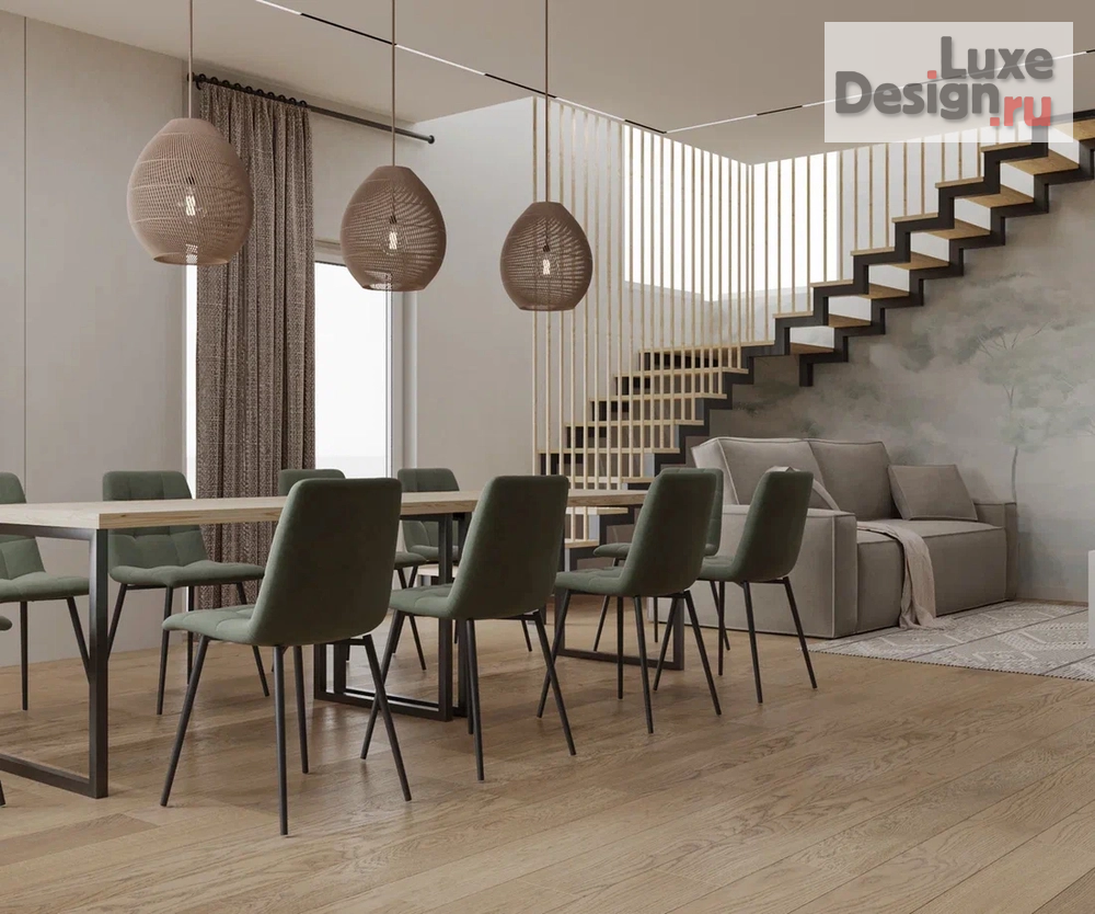 Дизайн интерьера загородного дома "Дом в Шерегеше " (фото 4)