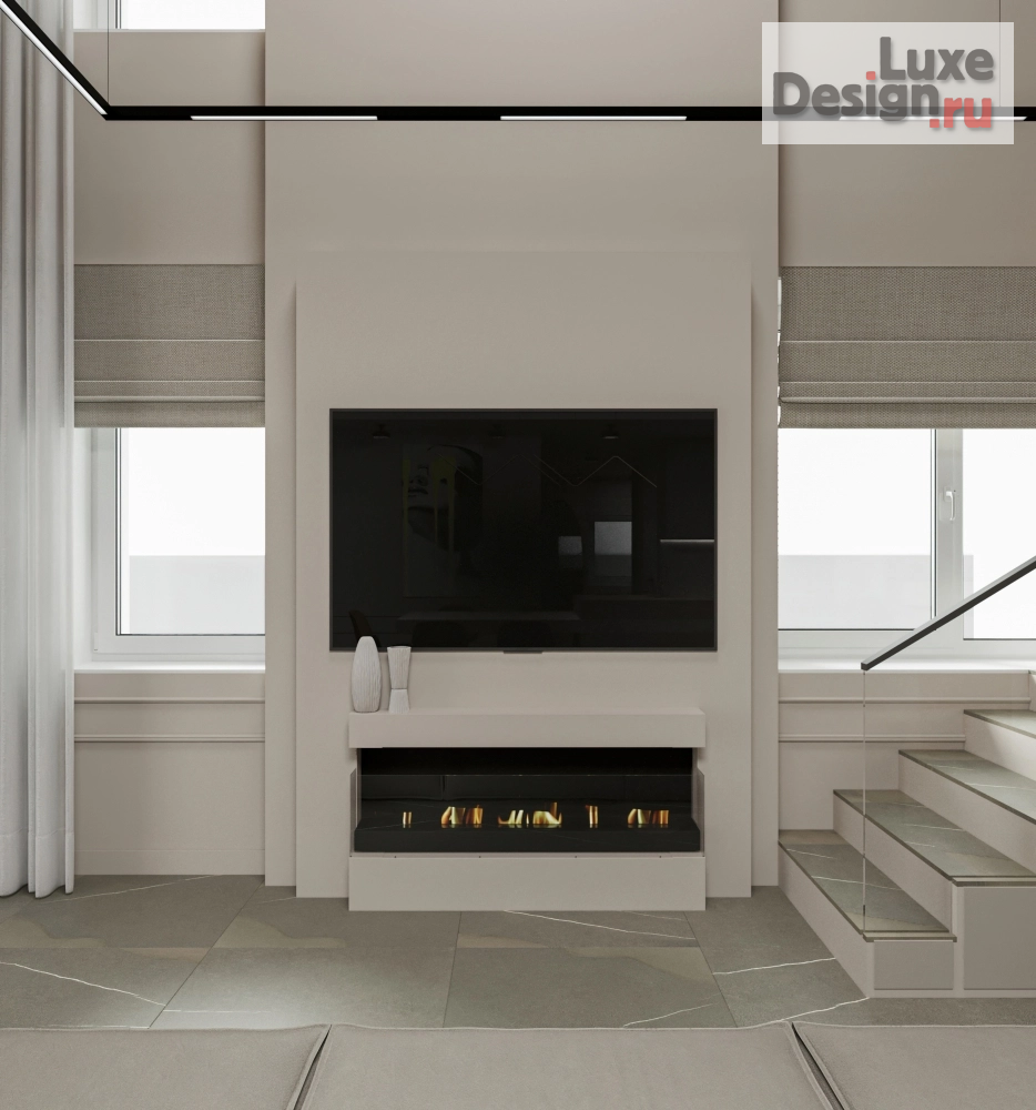 Дизайн интерьера трехкомнатной квартиры "Барбарис" (фото 11)