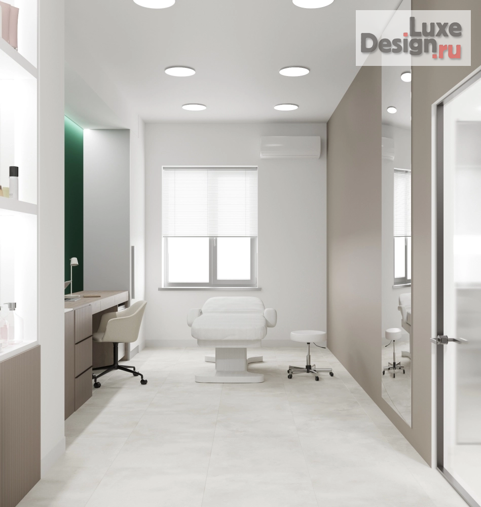 Дизайн интерьера салона красоты "Косметология" (фото 6)