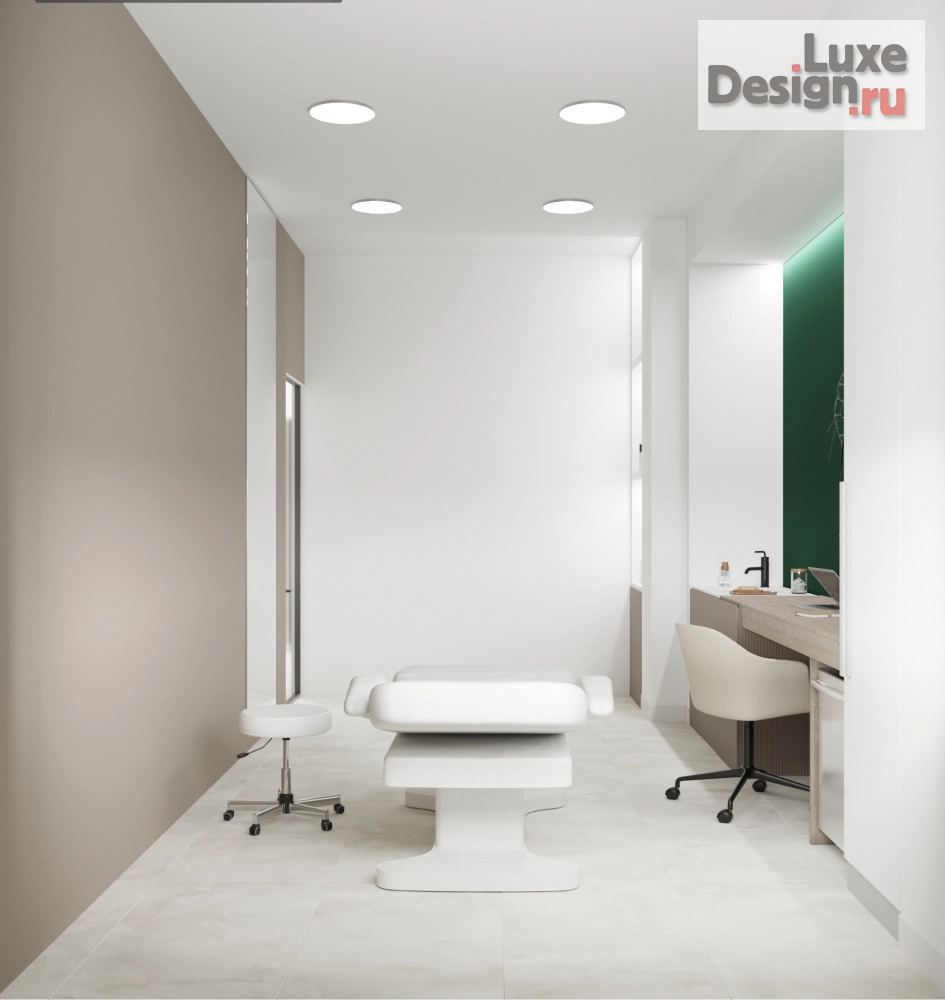 Дизайн интерьера салона красоты "Косметология" (фото 5)