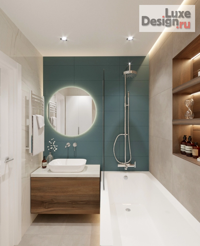 Дизайн интерьера трехкомнатной квартиры "Вицмана" (фото 19)