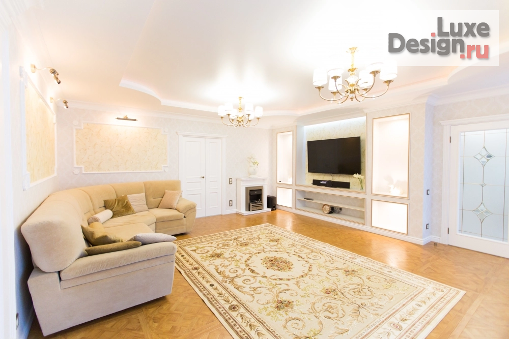 Дизайн интерьера трехкомнатной квартиры "По мотивам фен-шуя" (фото 1)