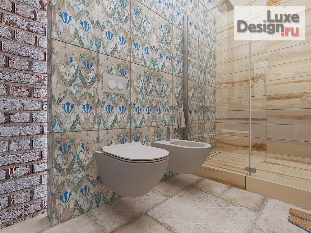 Дизайн интерьера загородного дома "Визуализация интерьера для дизайн проекта одноэтажного загородного дома" (фото 11)