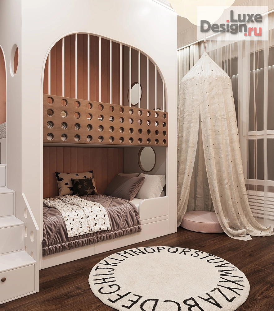 Дизайн интерьера четырехкомнатной квартиры "Комсомольский 48Б" (фото 15)