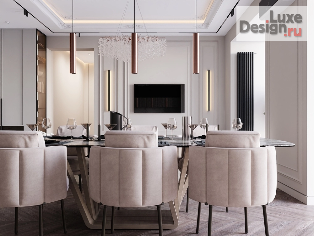Дизайн интерьера трехкомнатной квартиры "Левобережный Life ЖК_Гравитация" (фото 4)
