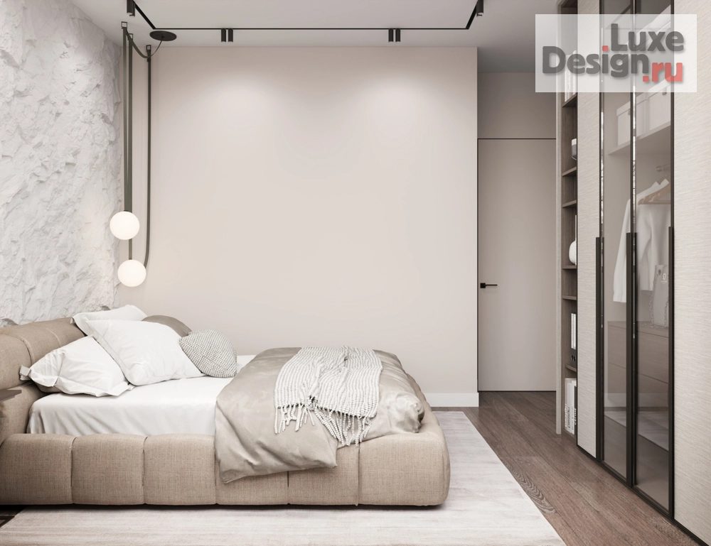 Дизайн интерьера трехкомнатной квартиры "Комсомольский 48" (фото 3)