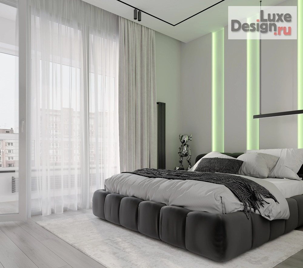 Дизайн интерьера трехкомнатной квартиры "К48а 2023г" (фото 5)