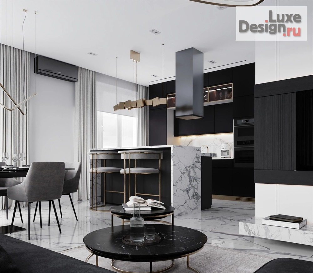 Дизайн интерьера трехкомнатной квартиры "К48а 2023г" (фото 9)