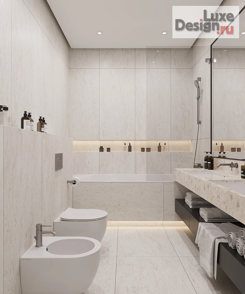 Дизайн интерьера четырехкомнатной квартиры "Комсомольский 48Б" (фото 2)