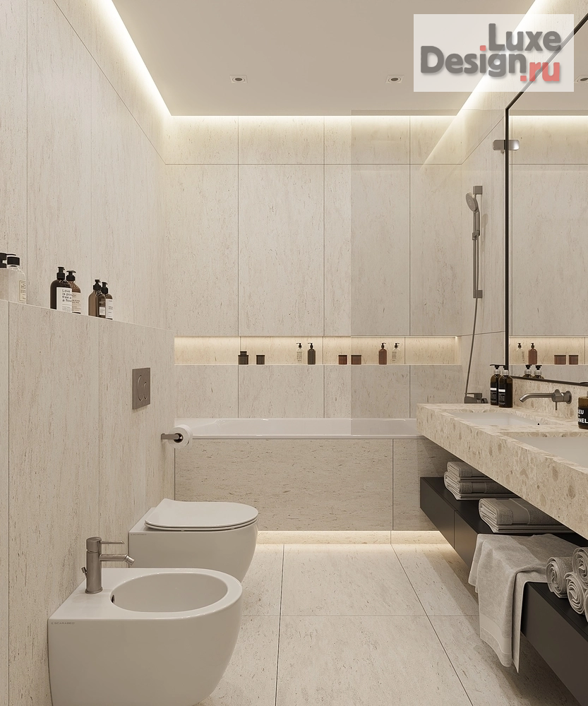 Дизайн интерьера четырехкомнатной квартиры "Комсомольский 48Б" (фото 1)