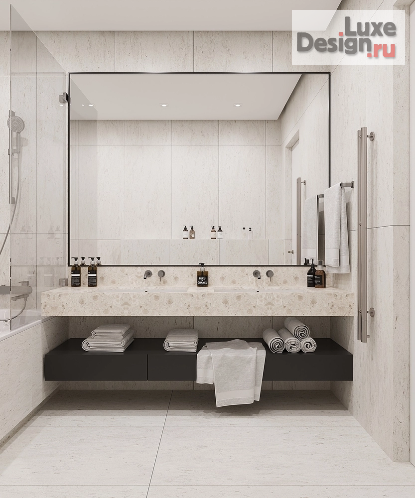 Дизайн интерьера четырехкомнатной квартиры "Комсомольский 48Б" (фото 3)