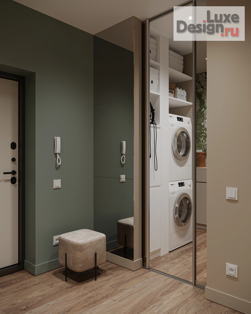 Дизайн интерьера квартиры "Дизайн-проект квартиры, площадью 84 м2" (фото 11)