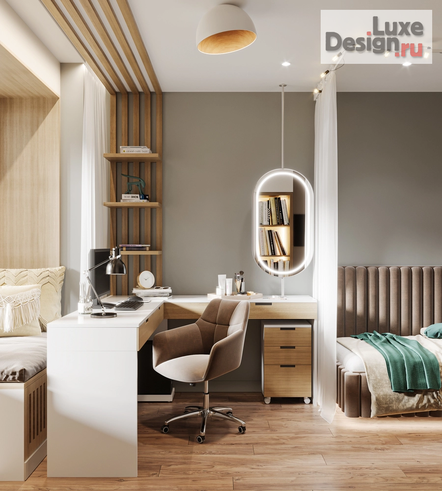 Дизайн интерьера квартиры "Дизайн-проект квартиры, площадью 84 м2" (фото 14)