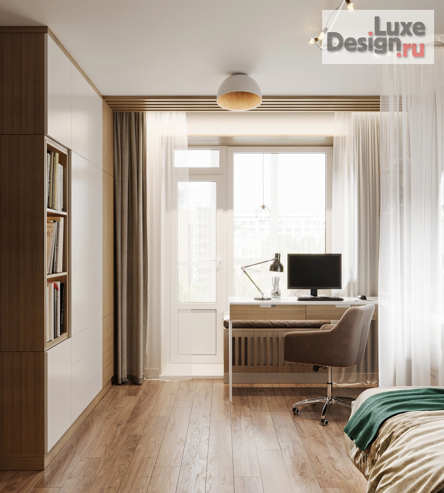 Дизайн интерьера квартиры "Дизайн-проект квартиры, площадью 84 м2" (фото 17)