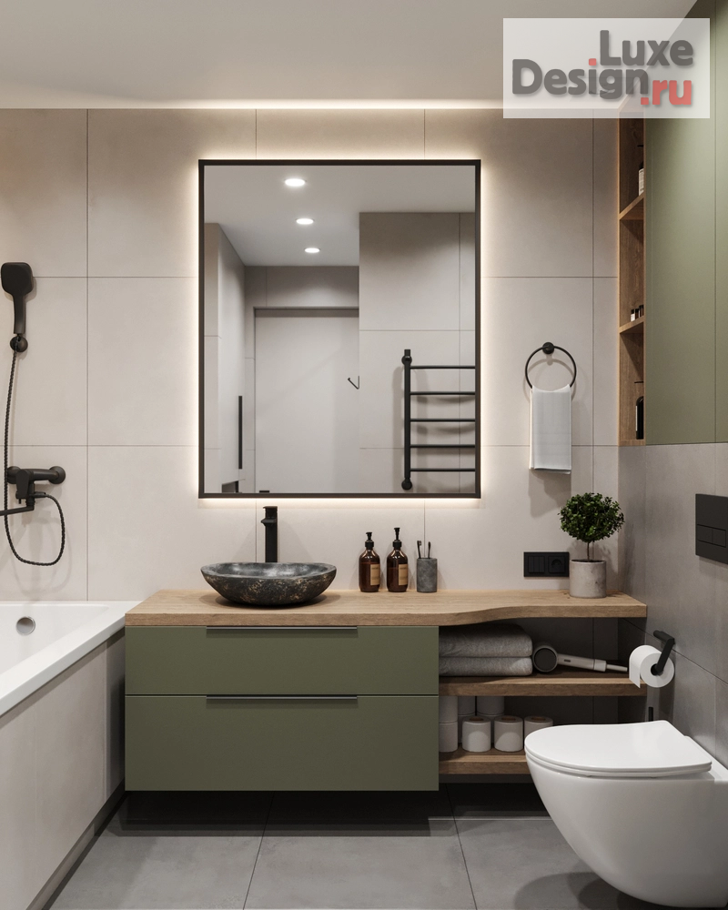 Дизайн интерьера квартиры "Дизайн-проект квартиры, площадью 73 м2" (фото 20)