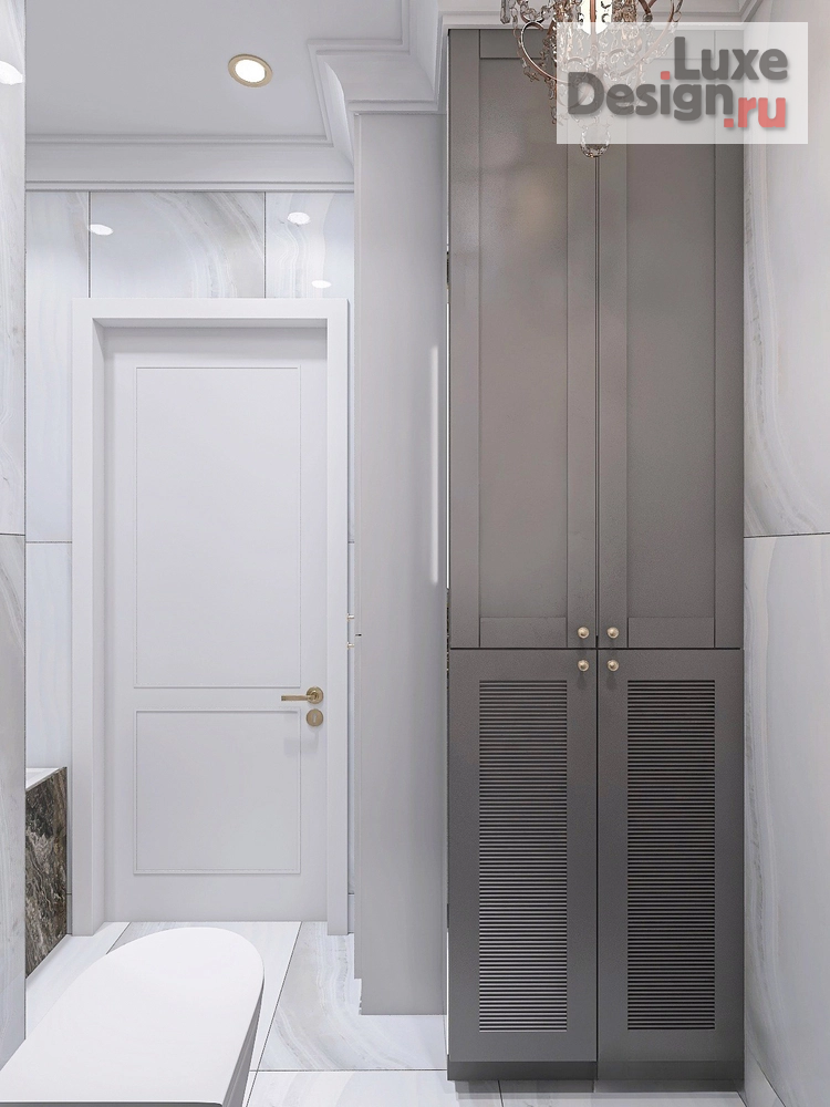 Дизайн интерьера двухкомнатной квартиры "Квартира в стиле современная классика с элементами Ар-Деко" (фото 18)