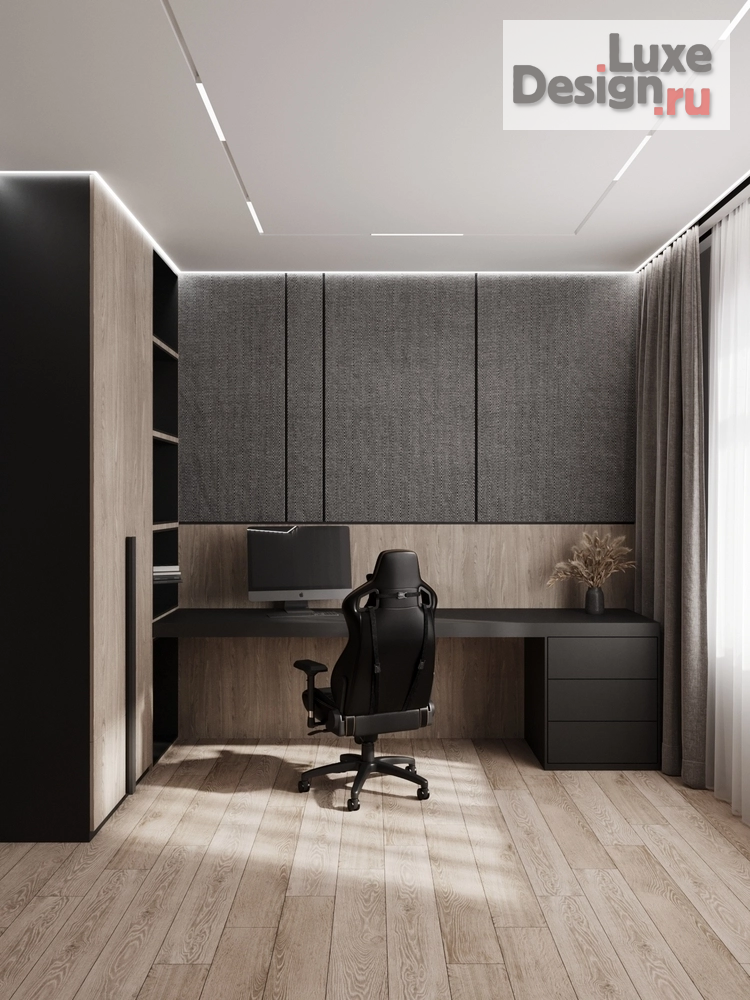 Дизайн интерьера трехкомнатной квартиры "Дизайн интерьера квартиры по ул. Белинского, 48. г. Томск" (фото 16)