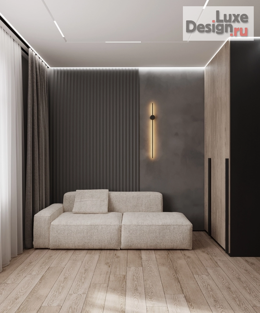 Дизайн интерьера трехкомнатной квартиры "Дизайн интерьера квартиры по ул. Белинского, 48. г. Томск" (фото 18)