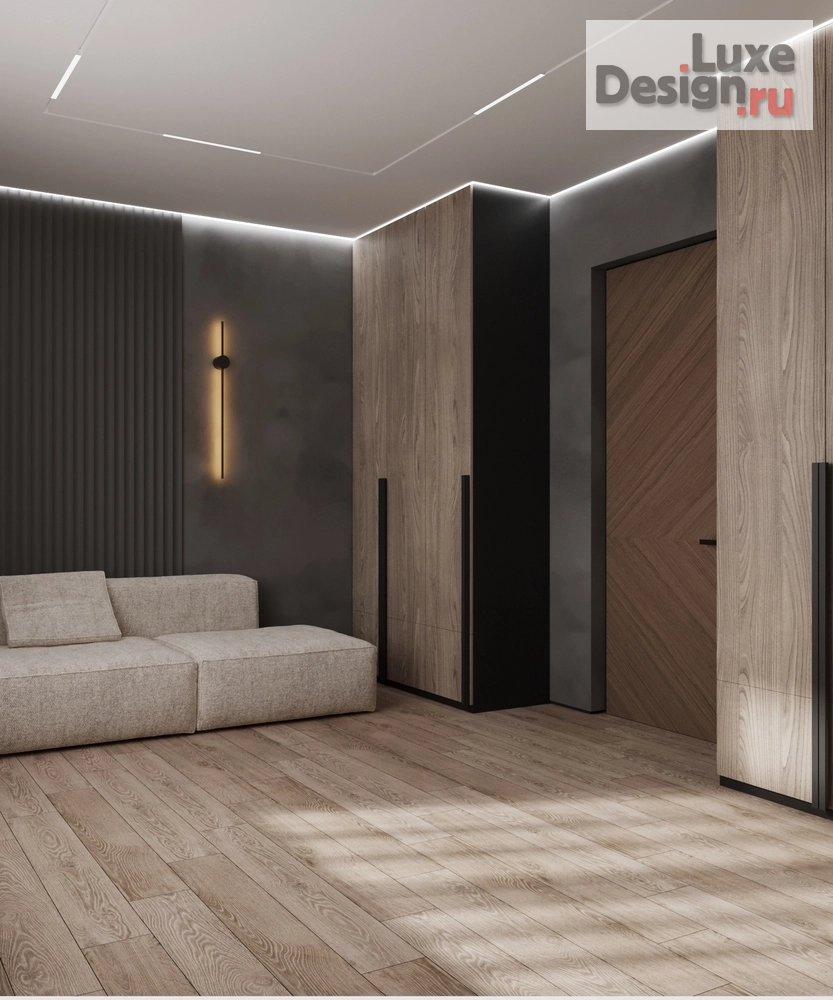 Дизайн интерьера трехкомнатной квартиры "Дизайн интерьера квартиры по ул. Белинского, 48. г. Томск" (фото 19)