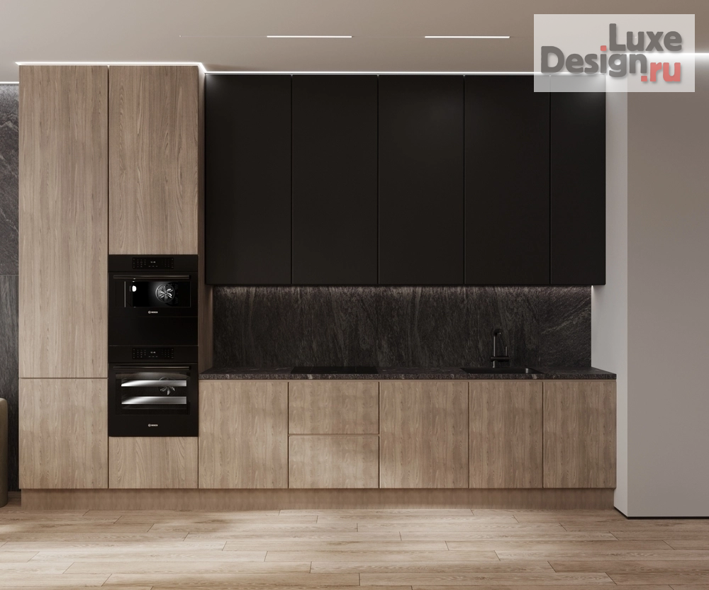 Дизайн интерьера трехкомнатной квартиры "Дизайн интерьера квартиры по ул. Белинского, 48. г. Томск" (фото 6)