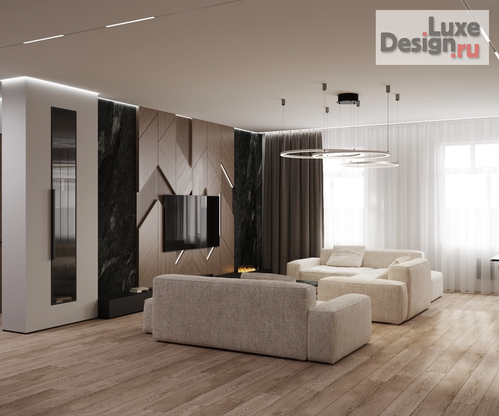 Дизайн интерьера трехкомнатной квартиры "Дизайн интерьера квартиры по ул. Белинского, 48. г. Томск" (фото 7)