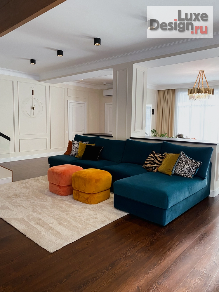 Дизайн интерьера частного дома "Реализация проекта загородного дома 300м2 от создания проекта до авторского надзора." (фото 15)