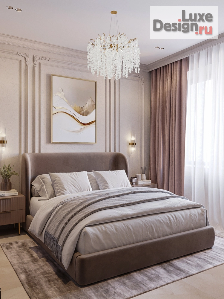 Дизайн интерьера трехкомнатной квартиры "Дизайн интерьера 3D визуализация" (фото 13)