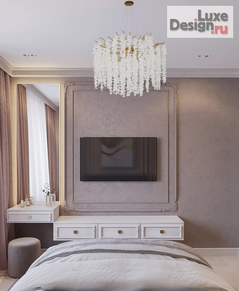 Дизайн интерьера трехкомнатной квартиры "Дизайн интерьера 3D визуализация" (фото 14)