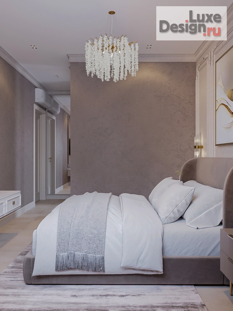 Дизайн интерьера трехкомнатной квартиры "Дизайн интерьера 3D визуализация" (фото 16)