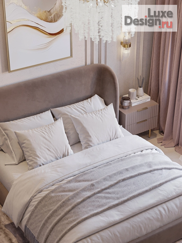 Дизайн интерьера трехкомнатной квартиры "Дизайн интерьера 3D визуализация" (фото 18)