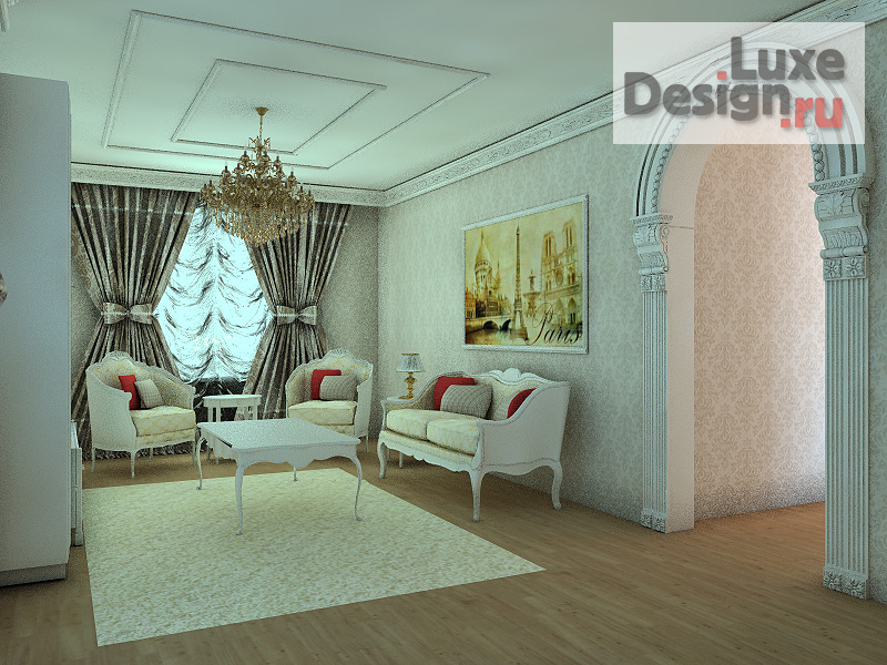 Дизайн интерьера ванной "п. Зоркальцево" (фото 5)