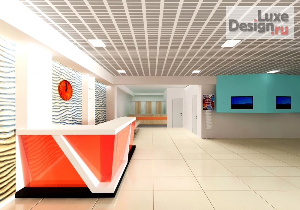 Дизайн интерьера оздоровительного комплекса "Детский спортивный комплекс "СТАРТ" в г. Томск" (фото 8)