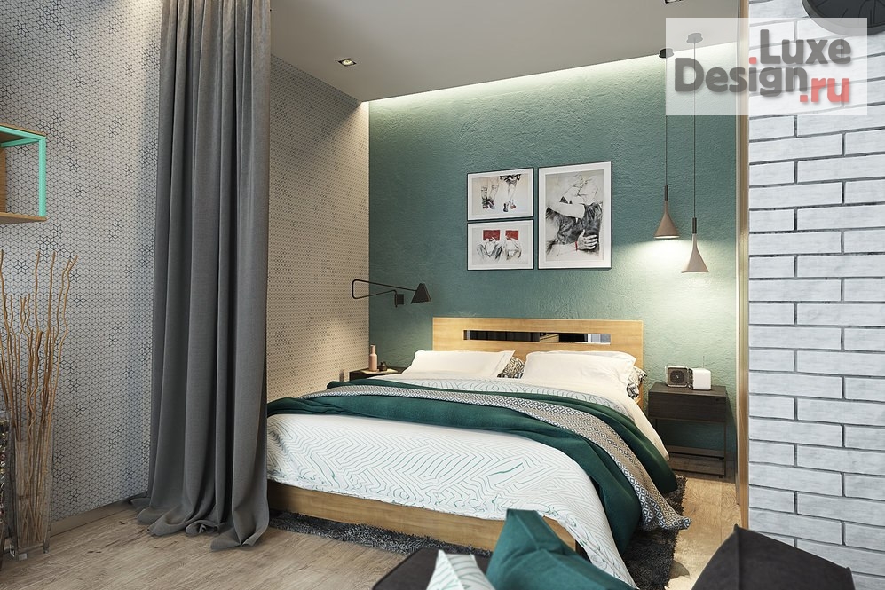 Дизайн интерьера квартиры студии "Проект квартиры-студии для молодежи" (фото 2)