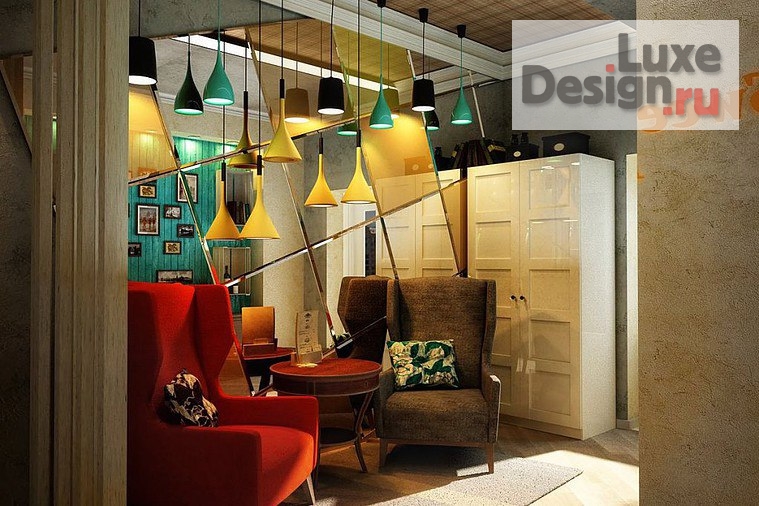 Дизайн интерьера кафе "Дизайн проект кафе г.Тюмень" (фото 4)