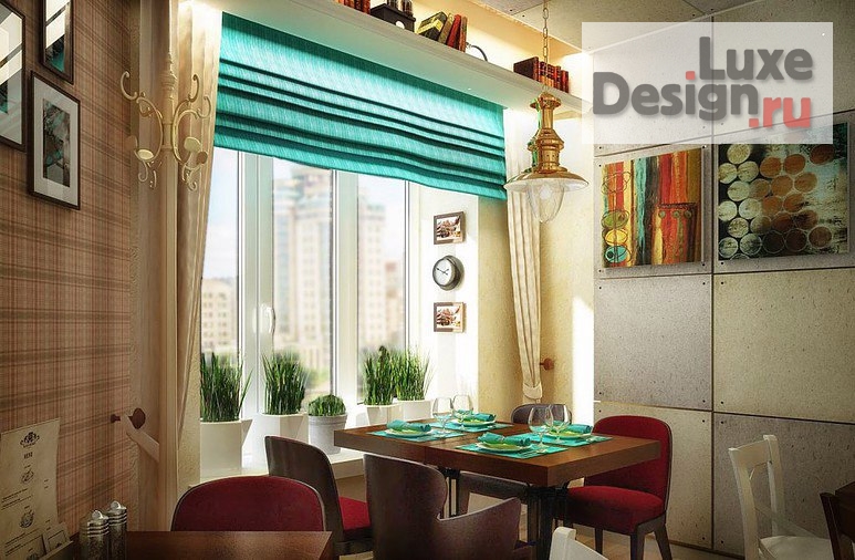 Дизайн интерьера кафе "Дизайн проект кафе г.Тюмень" (фото 5)