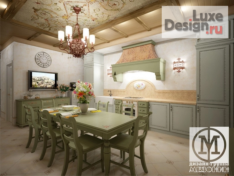 Дизайн интерьера коттеджа "Коттедж мечты" (фото 2)