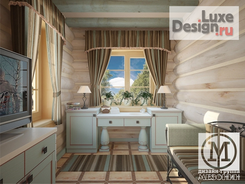 Дизайн интерьера коттеджа "Дом в Слободе  Вольной" (фото 1)