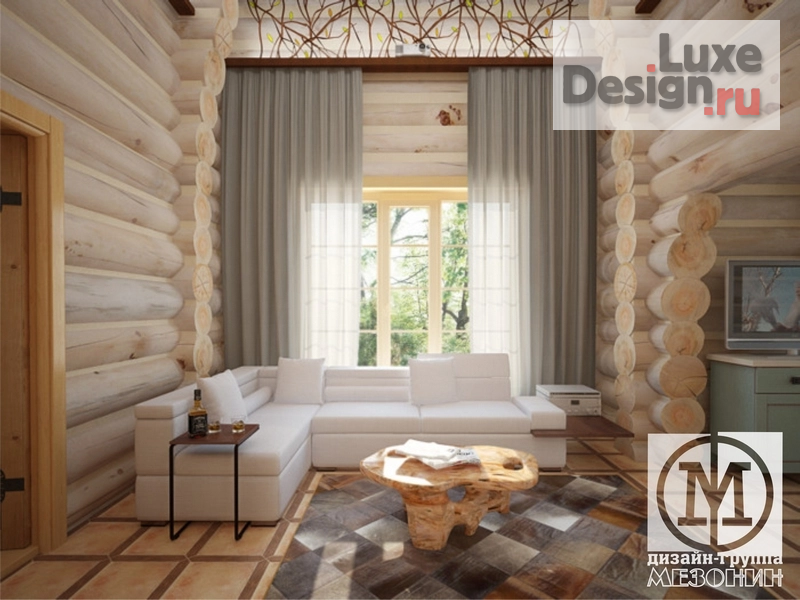 Дизайн интерьера коттеджа "Дом в Слободе  Вольной" (фото 4)