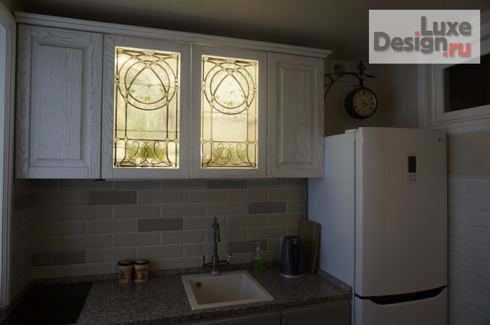 Дизайн интерьера кухни "Уютная кухонка в хрущовке" (фото 8)