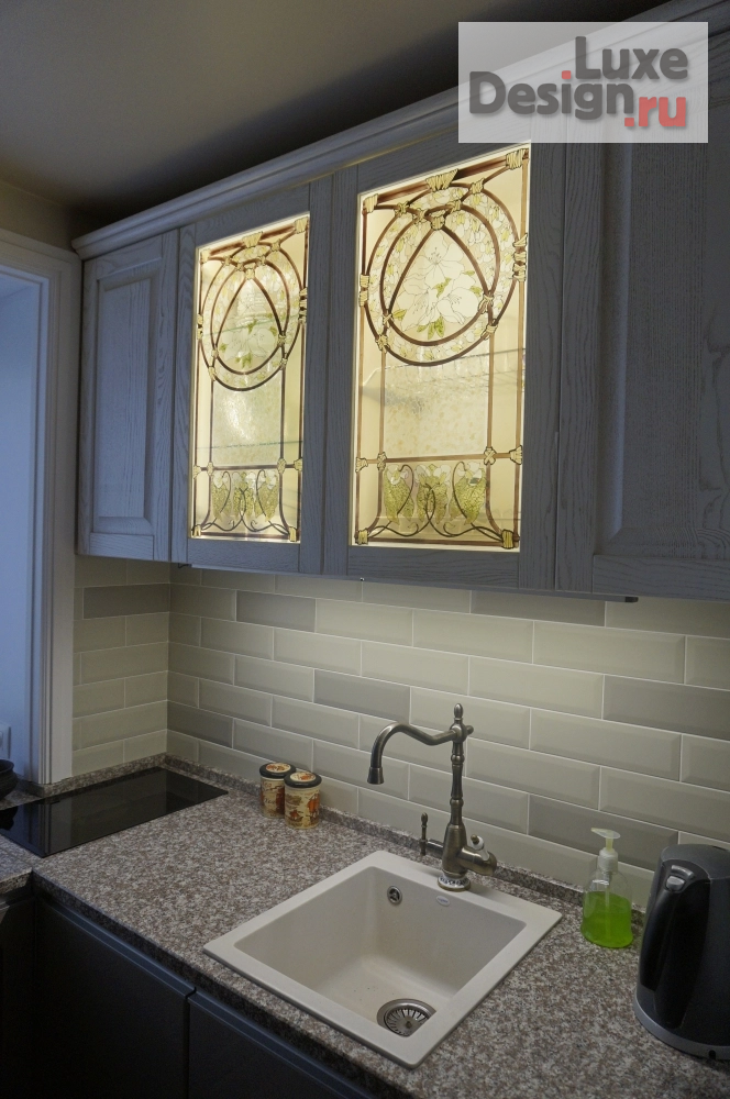 Дизайн интерьера кухни "Уютная кухонка в хрущовке" (фото 5)