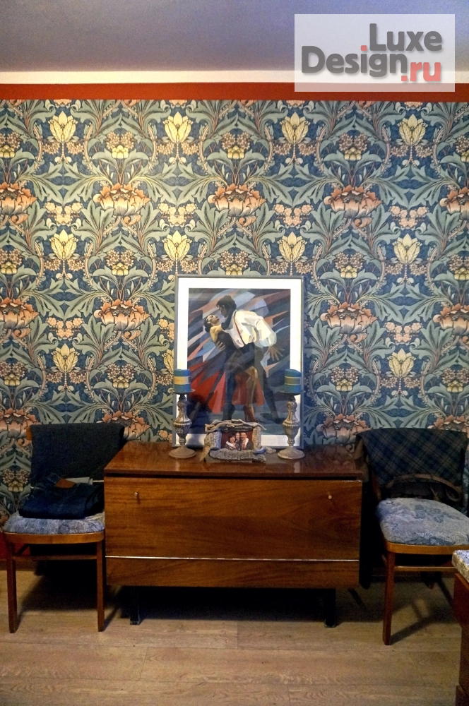 Дизайн интерьера спальни "Спальня с радикальными обоями" (фото 2)